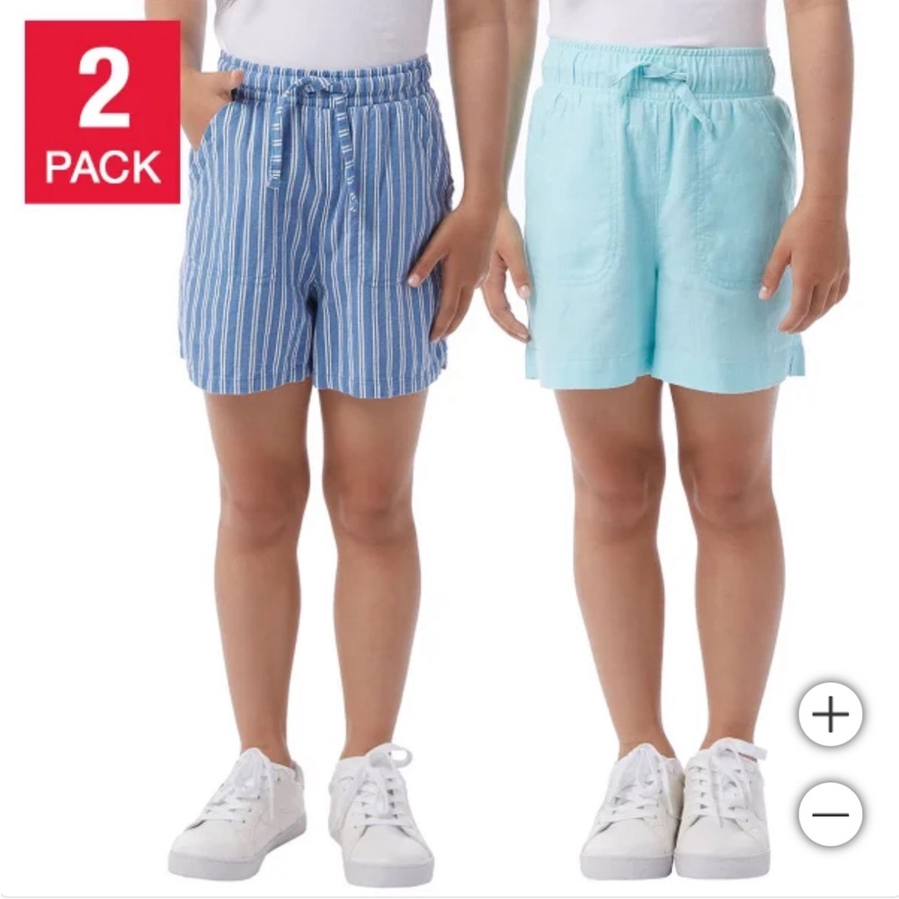 32 Degrees Youth 2-pack Linen Short (Size: L)